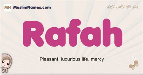 rafah name meaning